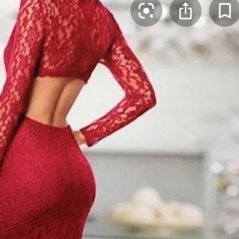 Stunning cut out sexy dazzling lace dress from VENUS size Large - Picture 4 of 6